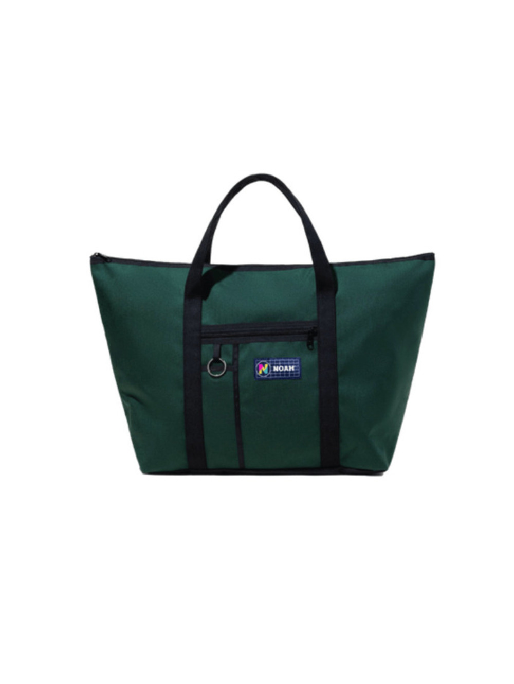 Noah Nylon Tote Green/Brown
